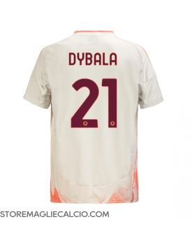 AS Roma Paulo Dybala #21 Maglia Gara Trasferta Repliche 2024-25